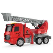 Mini Caminhão - City Truck - Bombeiro - Com Som - Vermelho - Cardoso