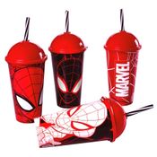 Kit de Copos para Festa Infantil do Homem Aranha - 15 unidades