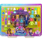 Boneca Polly Pocket Conjunto C/ Polly, Shani, Gilda E Jake