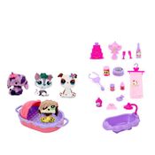 Conjunto De Figuras E Acessórios - Pet Club - Hora Do Banho - Cardoso