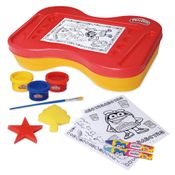 Conjunto de Atividades e Massa de Modelar - Play-Doh - 2 em 1 - Fun