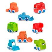 Kit Carrinhos - Dubboo - Series - Colorido - Roma Jensen