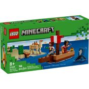 LEGO - Minecraft - A Viagem Do Barco Pirata - 21259