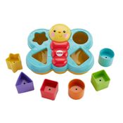 Brinquedo de Encaixe - Encaixa Borboleta - Colorido - Fisher-price