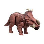 Figura Articulada - Jurassic World - Dinossauro Rugido Selvagem Pachyrhinosaurus - Mattel