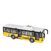 Ônibus De Transporte - City Driving - Com Sons E Luzes - Amarelo - Cardoso