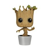 Figura De Vinil - POP - Marvel - Guardiões Da Galáxia - Groot Dançante - Candide