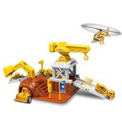 Playset De Veículos - Estação De Construção - Escala 1:64 - Cardoso
