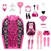 Boneca Articulada - Monster High - Skulltimate Secrets - Draculaura - Mattel