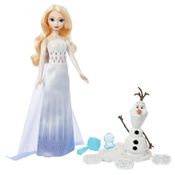 Boneca Articulada - Elsa e Olaf - Disney - Frozen - Aventuras - Mattel