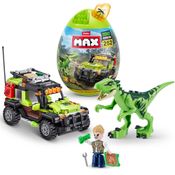 Blocos De Montar - Max-Dino - Adventure - 252 Peças- Candide