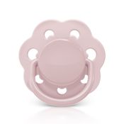 Chupeta Candy Style Bico Redondo em Silicone 0m+ Rosa Lillo