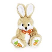 Pelúcia de Páscoa - 20 cm - Coelhinhos Kids - Bege - Cromus