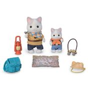 Sylvanian Families - Conjunto De Exploração Com Gato e irmão Bebê - Epoch