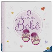 Livro Do Bebe Menina Rosa Todo Livro