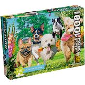 Quebra-Cabeça - Corrida Canina - 1000 Mini Peças - Grow