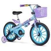 Bicicleta Infantil com Rodinhas  Aro 16 - Frozen - Nathor