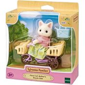 Sylvanian Families Passeio de Bicicleta Mamãe Gato Primavera - Epoch 5680P