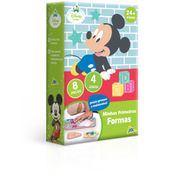 Blocos De Encaixe - 8 Peças - Minhas Primeiras Formas - Disney - Mickey - Toyster