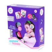 Headphone Infantil Com Adesivos Decorativos - Fashion - Fanfun