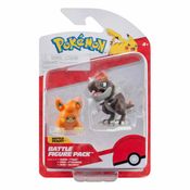 Pokémon Battle Figure Pack Bonecos Pokemon Pawmi E Tyrunt