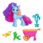 Figura e Acessorios - My Little Pony - Misty Brightdawn - Carrinho de Balões - Hasbro