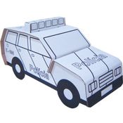 Kit de Papelão - Carro de Polícia - Kits for Kids