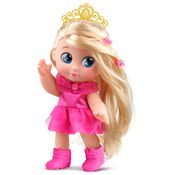 Boneca com Acessorios - Kilty Pop - Minha Primeira Princesa - Pink - Roma