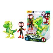 Figura de Ação - Marvel - Spidey - Morales e Electrossauro - Hasbro