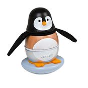 Pinguim De Empilhar - Janod - Branco - Janod