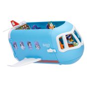 Playset - Bluey - Avião - Com Sons - 3 Em 1 - Candide