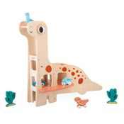 Brinquedo Primeira Infancia  - Super Garagem Dino Com Dinocars - Janod