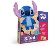 Kit De Atividades - Livro - Fazendo Arte - Stitch - Boneco De Feltro - Toyster