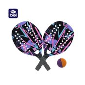 Kit Beach Tennis BT100 Lilás Bel