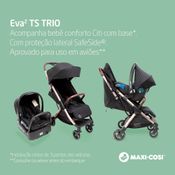 Carrinho com Bebê Conforto e Base  Dorel Eva Trio Maxi Cosi CAX00839