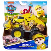 Carrinho Rescue Wheels Rubble com Boneco - Patrulha Canina