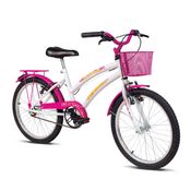 Bicicleta Aro 20 - Breeze - Branca E Rosa - Verden Bikes