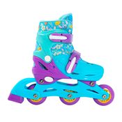 Conjunto De Patins Com Proteção - Disney - Stitch - Inline E Triline - BbrToys