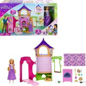 Torre da Rapunzel Disney Princess c 1 Boneca Mattel HLW30