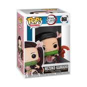 Mini Boneca Colecionável - Funko Pop Animation - Demon Slayer - Nezuko Kamado - Candide