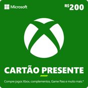 Gift Card Digital - CSV Agency Presentes - Xbox - 200 Reais - Microsoft