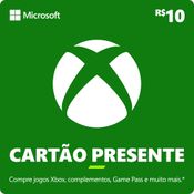 Gift Card Digital - CSV Agency Presentes - Xbox - 10 Reais - Microsoft