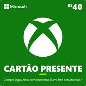 Gift Card Digital - CSV Agency Presentes - Xbox - 40 Reais - Microsoft