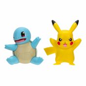 Squirtle E Pikachu Figuras Pokemon - Sunny 003422