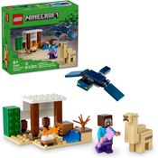 Lego Minecraft Expedição no Deserto de Steve 21251