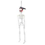 Figura Decorativa - Caveira - Faca Na Cabeça - Cromus