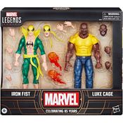 Marvel Legends Iron Fist e Luke Cage 85 Years Hasbro F9115