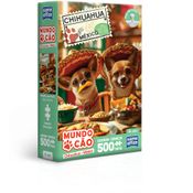 Quebra-Cabeça - Mundo Cão - Chihuahua Mexicano - 500 Peças Nano - Toyster