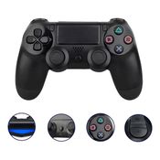 Manete Joystick Sem Fio Compátivel com Playstation 4 PC e Celular Botões Sensíveis de Alta Precisão