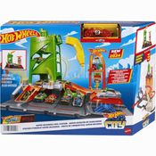 Pista Hot Wheels Posto de Combustível Super Recarga Mattel